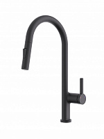 Смеситель для кухни Aqua Rodos BARI 02 Black Matte