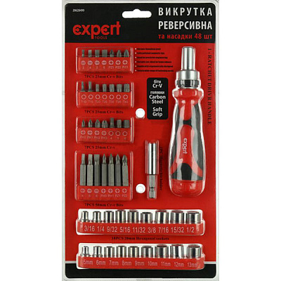 Отвертка Expert Tools с набором насадок ET-40353