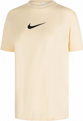 Футболка Nike W NSW TEE BF MS FD1129-294 р.S бежевий