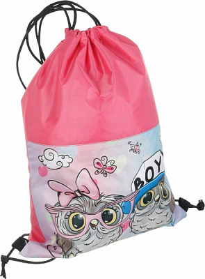 Сумка для обуви Leader Друзья розовая