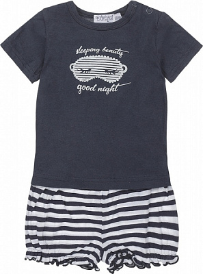 Піжама дитяча для дівчаток Dirkje р.80 синій T46522-35
