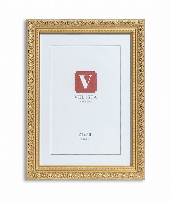 Рамка для фото Velista 30E-419v 1 фото 21х30 см золотой