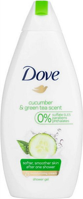 Гель для душу Dove Огірок та зелений чай 500 мл