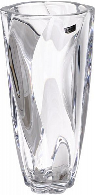 Ваза Barley 2 стеклянная прозрачная 30,5 см Bohemia