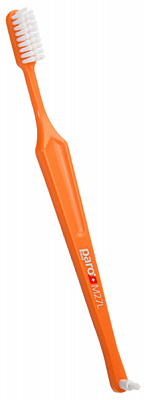 Зубная щетка Paro M27L оранжевая средней жесткости 1 шт.