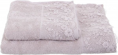 Набор полотенец Elinda бежевый Karna 