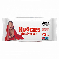 Салфетка влажная Huggies Simply Clean 72 шт.