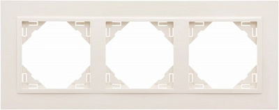 Рамка трехместная Efapel ANIMATO Logus универсальная кремовый 90930 TMM