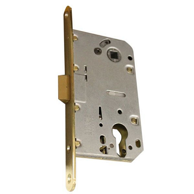 Дверний замок міжкімнатний MVM P-2056C матова латунь