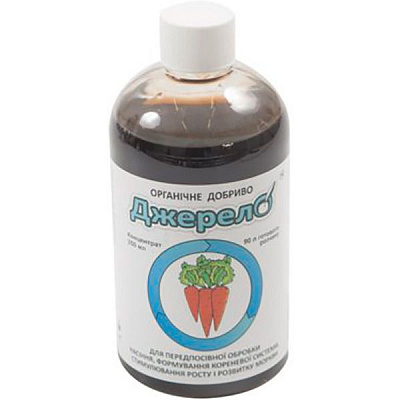 Удобрение органическое Джерело для моркови 350 мл