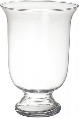 Ваза стеклянная на ножке 17,5х25 см Wrzesniak Glassworks