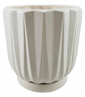 Горшок керамический Резон Лилейник круглый 2,6 л белый (Р286біл) 