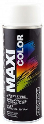 Емаль Maxi Color аерозольна RAL 9010 RAL 9010 білий мат 400 мл