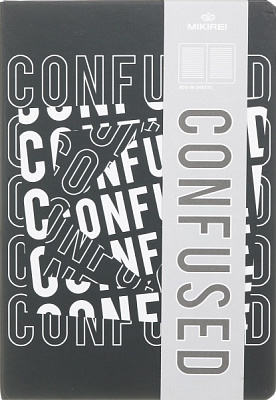 Блокнот Confused 14,5х21 см Mikirei