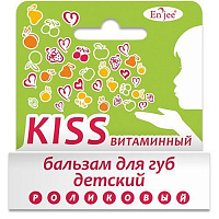 Бальзам для губ ENJEE дитячий KISS вітамінний 6 мл