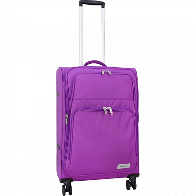 Чемодан Bagland М New 70 л фиолетовый 3799124 
