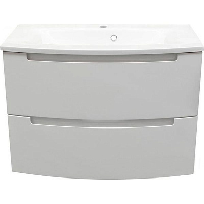 Тумба підвісна Aqua Rodos HeadWay 80 біла консольна під умивальник зі штучного каменя 80