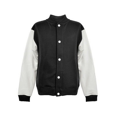 Бомбер дитячі WP Merchandise Бомбер / Бомбер р.164 чорно-білий FWPBOMBER23BK0164