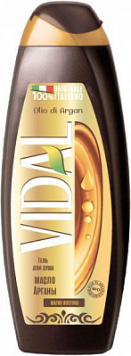 Гель для душа Vidal Аргановое масло 250 мл