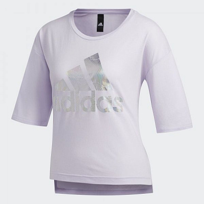 Футболка Adidas UNIV TEE 2 W FM1657 S фіолетовий