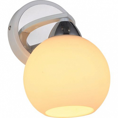 Бра Altalusse 1x40 Вт E27 хром/белый INL-9328W-01