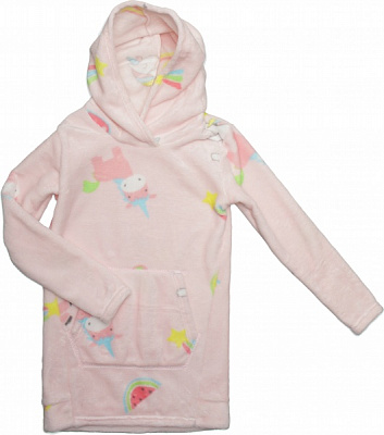 Туника для девочки Фламинго р.116 розовый с рисунком 881-910 