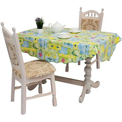 Скатерть Lotti Солнышко овальная 137x183 см