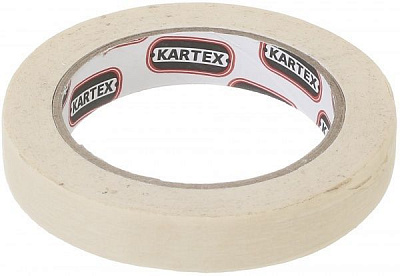 Малярная лента КARTEX 1.8 x 35000см белая 80°С 70201