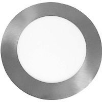 Світильник точковий Eurolamp Downlight LED-DLR-6/4(silver) 6 Вт 4000 К срібний 