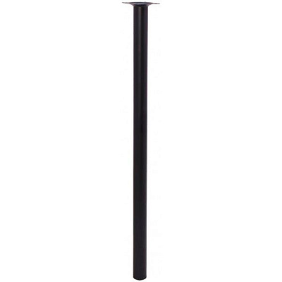 Мебельная ножка Larvij L61R60BL30 d30x600 мм чорна 