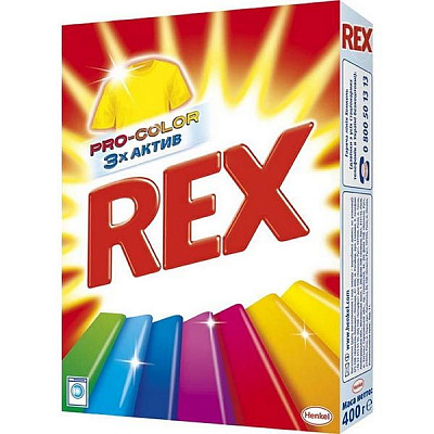 Пральний порошок Rex Колір 400 г