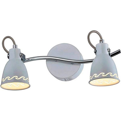 Спот Crystal Life 2x40 Вт E14 белый 17251-2 