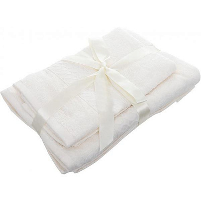 Набор полотенец Underprice молочный 2 шт