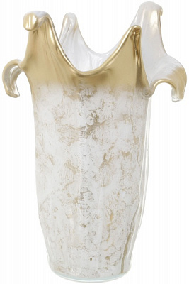 Ваза Antonio Tammaro Marmo 37 см золотая 