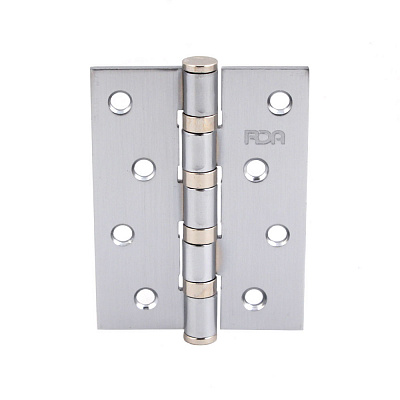 Петля RDA 66301 врезная 100x31x3 мм матовый хром универсальная 1 шт.