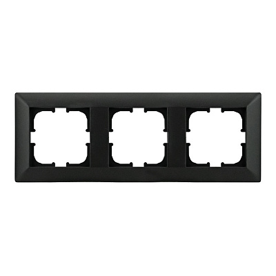 Рамка тримісна Exen ODAK горизонтальна чорний 210-140000-103