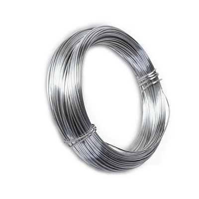 Дріт сталевий 0,8 мм 0,4 кг цинк ДСТУ 3282-74