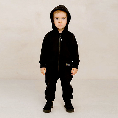 Ромпер-реглан унісекс Blanka р.110-116 чорний 110845