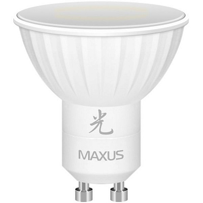 Лампа LED Maxus MR16 1-LED-403-01 AP 5 Вт GU10 теплый свет