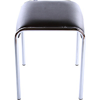 Стілець Nowy Styl CADDY chrome (BOX) (CH) V-4 чорний / хром 