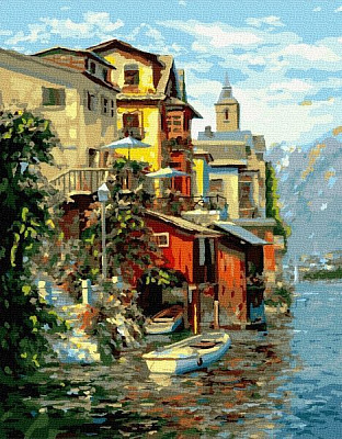 Картина за номерами Набережна BookOpt