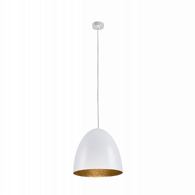 Підвіс Nowodvorski Egg 1x40 Вт E27 білий/золото 9021