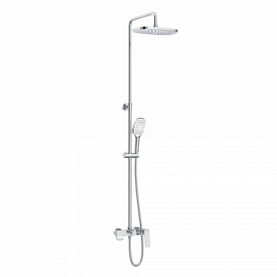 Душова система Imprese BILA DESNE T-10301SQ зі змішувачем хром