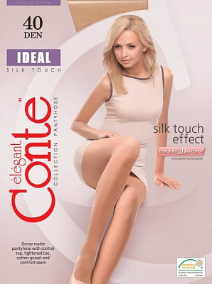 Колготки жіночі Conte Ideal 40 Den Bronz р. 4 коричневий