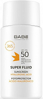 Крем сонцезахисний BABE Laboratorios Super Fluid SPF 50 для всіх типів шкіри 50 мл