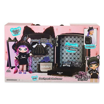 Кукольный набор Na! Na! Na! Surprise Рюкзачок-кошечка с сюрпризом