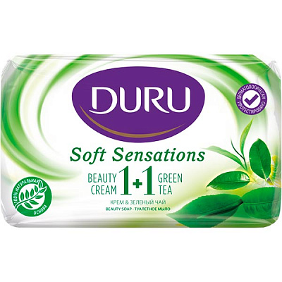 Мыло Duru Soft Sensations Зеленый чай 90 г