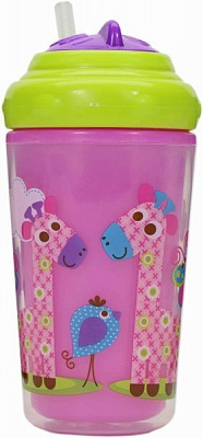 Поїльник Baby Team з трубочкою 250 мл 5021