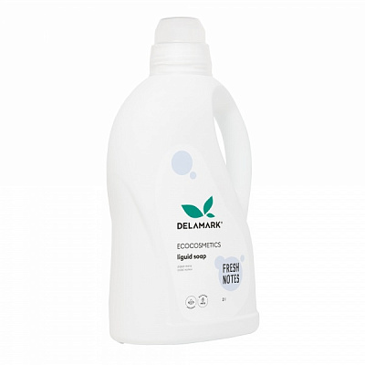 Жидкое мыло DeLaMark Свежие нотки 2 л