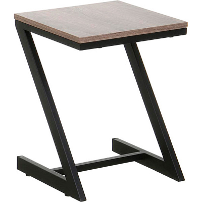 Табурет Лугалпроф Zeta дуб полено / черный 